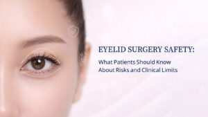 Eyelid surgery safety and risks patients should know in Singapore