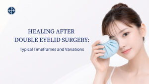 Healing timeline after double eyelid surgery at Dream Plastic Surgery Singapore