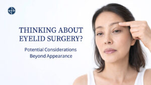 Eyelid surgery considerations beyond cosmetic appearance at Dream Plastic Surgery